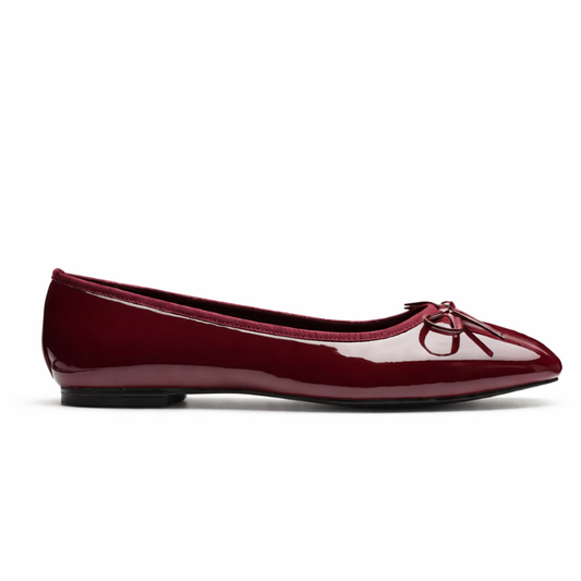 Women’s Mary Jane Flat Wine
