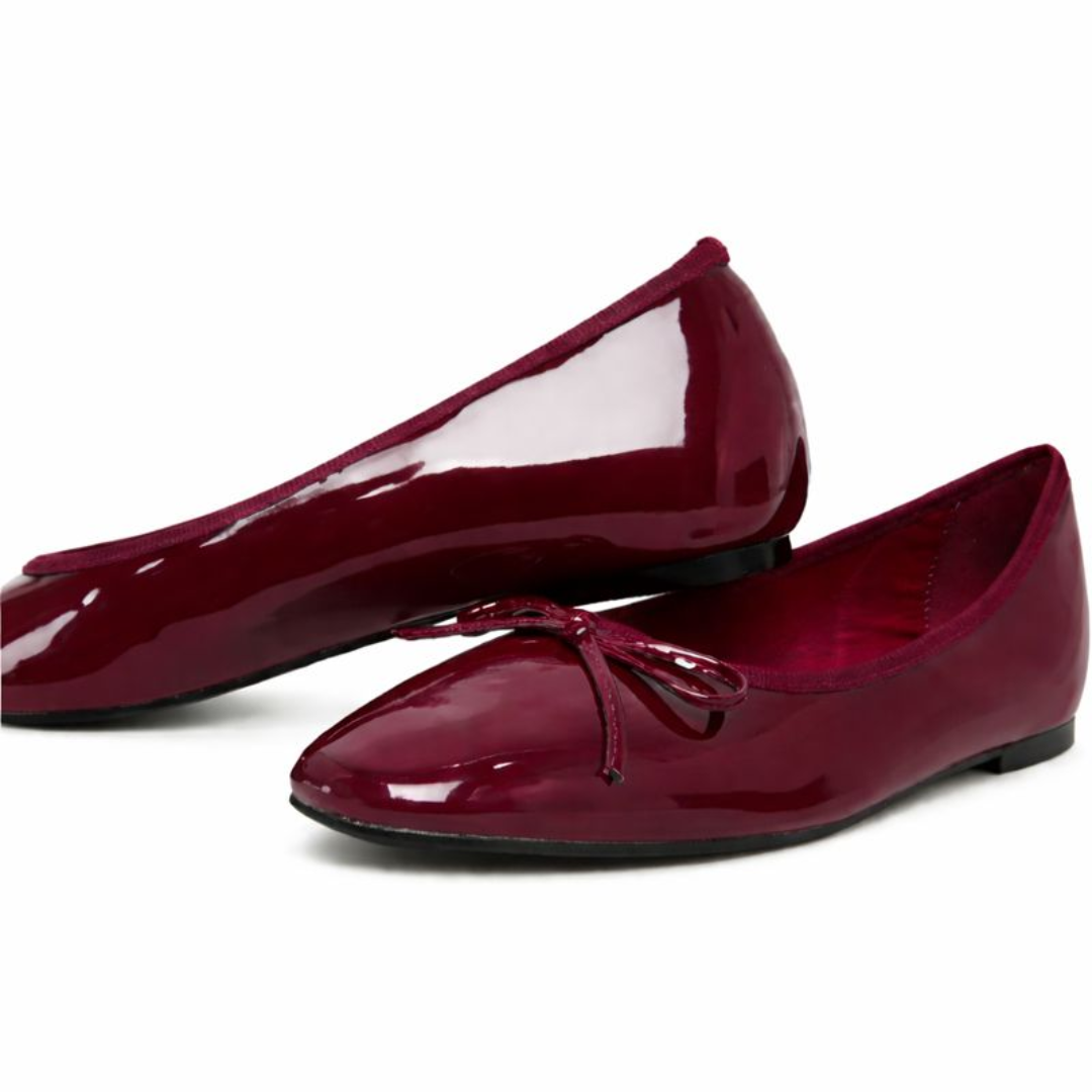 Women’s Mary Jane Flat Wine