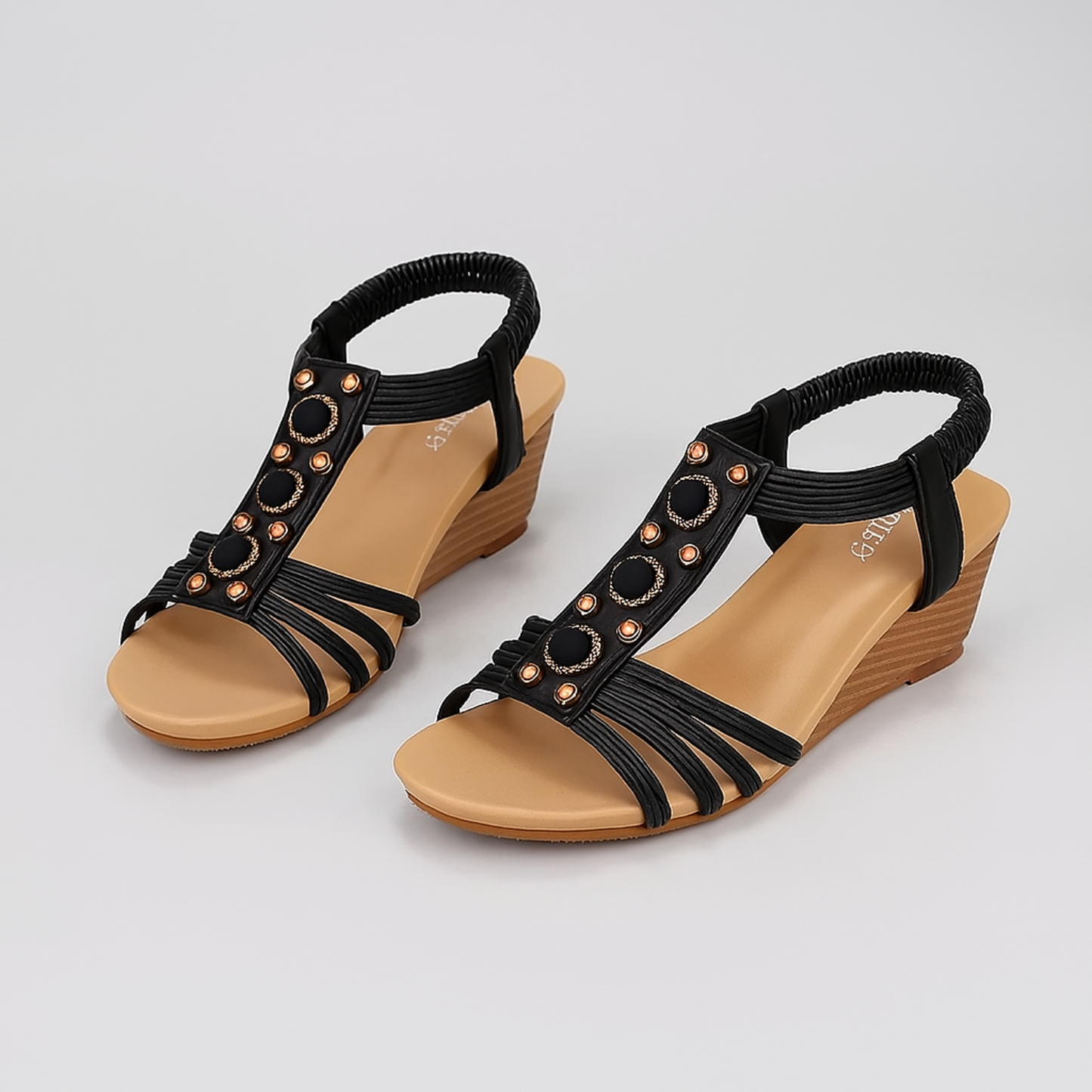 Sophia Wedge Sandals