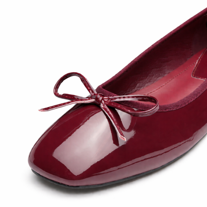 Women’s Mary Jane Flat Wine