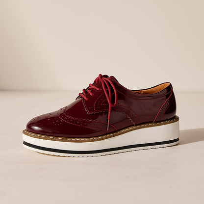 Lucia Orthopedic Platform Brogues