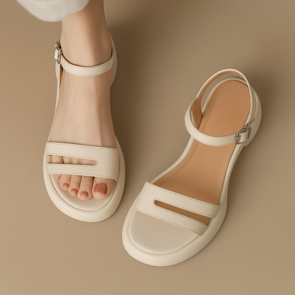 Allegra Platform Slingback Sandals – Women’s Open-Toe Summer Shoes