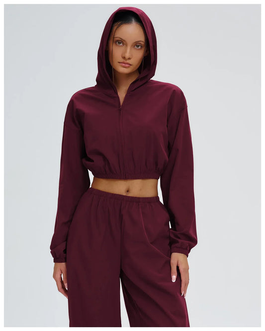 New Yoga Long Sleeve Outdoor Sunscreen Coat Women's Zipper Windproof Hoodie Sports Coat Cycling and Mountaineering Outerwear Top