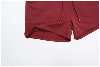2-piece Yoga Set Women's Hoodie Set Winter Loose Long Sleeved Sports Set Outdoor Fitness Set Cycling Shorts Casual Set