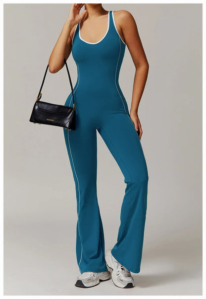 Gym Jumpsuit Women's Rompers Fitness Suit Short Sets Sports Overalls for Woman Tracksuit Yoga Clothing Zipper Workout Sportswear