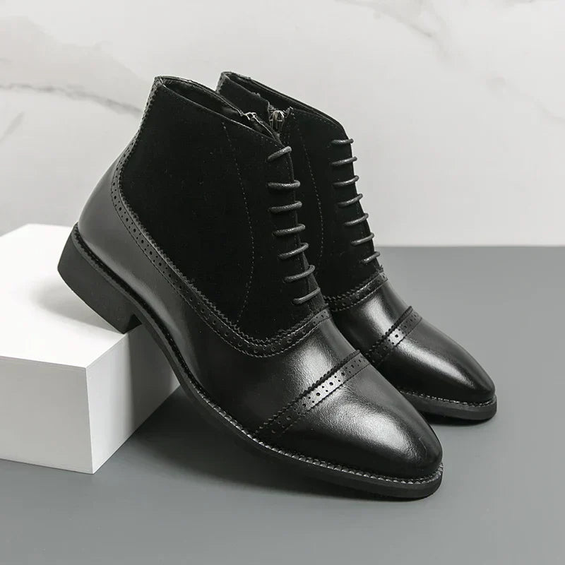 Marco Leather Ankle Boots