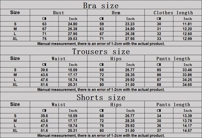 Yoga set 2 pieces women's sportswear gym clothes exercise running fitness set