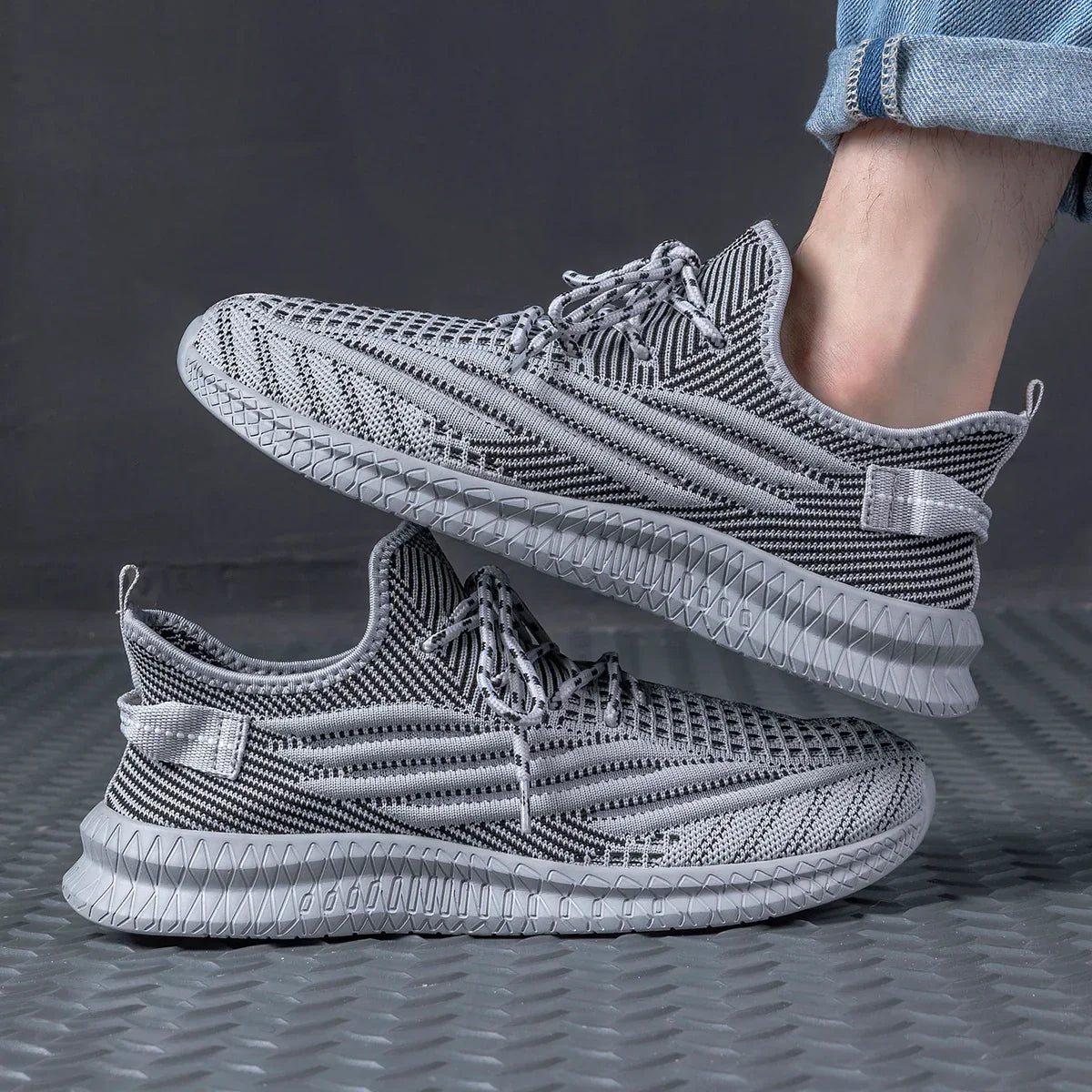 Luca Slip-On Sneakers – Men’s Breathable Casual Walking Shoes