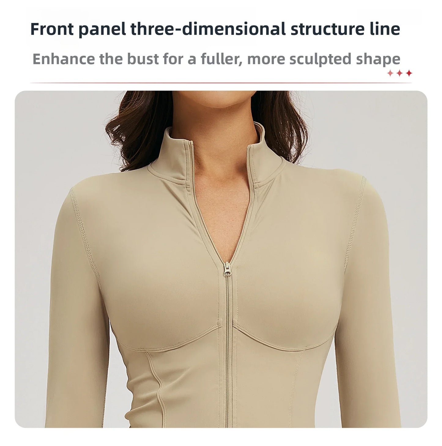 Yoga Long Sleeve Zipper Jacket Women Crop Tops T-shirts Solid Sports Top Running Shirts Sexy Quick Dry Fitness Gym Sport Wear