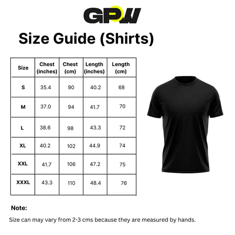 GPW Men's Oversized T-Shirt - Casual Gym Bodybuilding Top